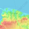 Fort Salonga topographic map, elevation, terrain