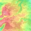 Champrond-en-Gâtine topographic map, elevation, terrain