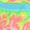 Quarten topographic map, elevation, terrain