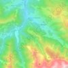 Arrien-en-Bethmale topographic map, elevation, terrain