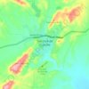 San José de Guaribe topographic map, elevation, terrain
