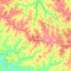 Valentim Gentil topographic map, elevation, terrain