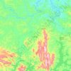 Piumhi topographic map, elevation, terrain