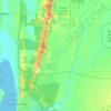 Wellesley topographic map, elevation, terrain