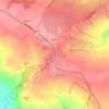 Tow Law topographic map, elevation, terrain