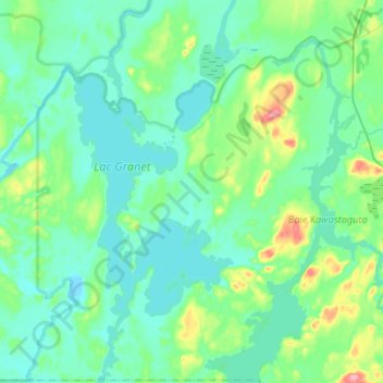 topographic map, elevation, terrain