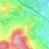 Rathmichael topographic map, elevation, terrain