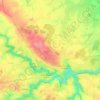 Le Breuil-sous-Argenton topographic map, elevation, terrain