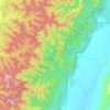 Tengnoupal topographic map, elevation, terrain