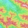 Wetlina topographic map, elevation, terrain