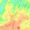 Long Stratton topographic map, elevation, terrain