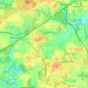 Glenn Dale topographic map, elevation, terrain