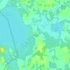 Черноземье topographic map, elevation, terrain