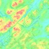 Glenveagh National Park topographic map, elevation, terrain