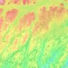 Douro-Dummer topographic map, elevation, terrain