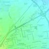 Colonia Centro topographic map, elevation, terrain