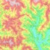 Syalde topographic map, elevation, terrain