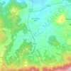 Karacakaya Mahallesi topographic map, elevation, terrain