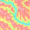 Town of Rathbone topographic map, elevation, terrain