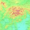 Slovakia topographic map, elevation, terrain