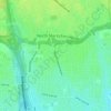North Merrick topographic map, elevation, terrain