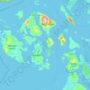 Padilla Bay National Estuarine Research Reserve topographic map, elevation, terrain