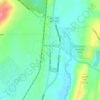 Woodsboro topographic map, elevation, terrain