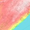 Lake No. 2 topographic map, elevation, terrain