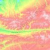 Chishti Sharif topographic map, elevation, terrain