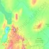 Laisamis topographic map, elevation, terrain
