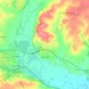 Doveridge topographic map, elevation, terrain