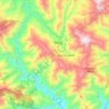 Liwang topographic map, elevation, terrain