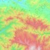 Blang Jerango topographic map, elevation, terrain