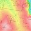 Lake Annand topographic map, elevation, terrain