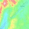 Sungai Pegalan topographic map, elevation, terrain
