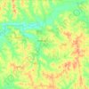 Neshoba County topographic map, elevation, terrain