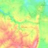 Vaureilles topographic map, elevation, terrain