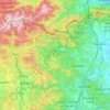 Riu Ter topographic map, elevation, terrain