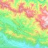 Tinpatan topographic map, elevation, terrain