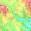 Trans-en-Provence topographic map, elevation, terrain
