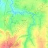 Mespaul topographic map, elevation, terrain