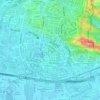 Section 3 topographic map, elevation, terrain