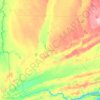 Panda topographic map, elevation, terrain