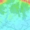 Kasiman topographic map, elevation, terrain