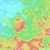 Kalis topographic map, elevation, terrain