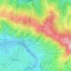 Uribarri topographic map, elevation, terrain