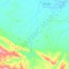 Rio Frio topographic map, elevation, terrain