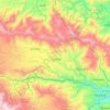 Joyabaj topographic map, elevation, terrain
