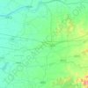 Vyara Taluka topographic map, elevation, terrain