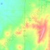 Yeelanna topographic map, elevation, terrain